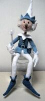 knitted toy of Jack Frost